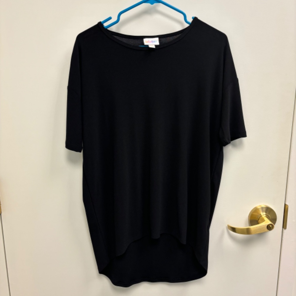 Lularoe IRMA Solid Black